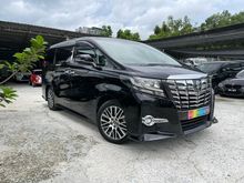 2015 Toyota Alphard 2.5 G S C Package MPV JBL SPEAKERS AUTO PARKING PRE CRASH