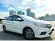 Used (2018)Honda City 1.5 FULL SPEC PREMIUM i-VTEC Sedan.4Y WRRTY.FREE SERVICE.FREE TINTED.KEYLESS.ECOMODE.REVERSE CAM.ORI CON.H/L WITH LOW INTEREST RATE - Cars for sale