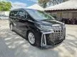 Recon 2020 Toyota Alphard 2.5 S 7SEATER/SUNROOF/FULL CARROZZERIA AUDIO PLAYER TV/OFFER PRICE/UNREG20