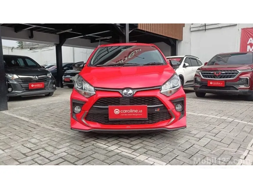 Jual Mobil Toyota Agya 2022 GR Sport 1.2 di Jawa Barat Automatic Hatchback Merah Rp 149.000.000