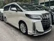 Recon 2018 Toyota Alphard 2.5 G MPV ORIGINAL MODELISTA BODY KIT/ ALPINE SET - Cars for sale