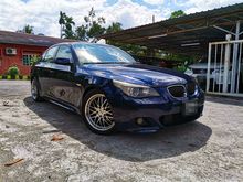 ( TRUE YEAR MADE 2006 ) BMW 525i 2.5 M-SPORT (A) ONE LADY OWNER , MAGNESIUM ENGINE , NICE NUMBER