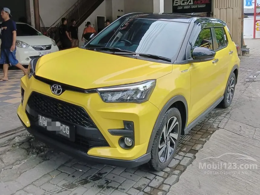 Jual Mobil Toyota Raize 2021 G 1.0 di Jawa Timur Manual Wagon Kuning Rp 209.000.000
