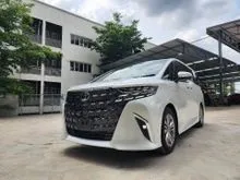 2025 Toyota Alphard 2.5 Z JBL MPV GRADE 5A