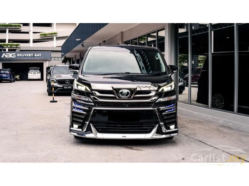 2017 Toyota Vellfire ZG MPV