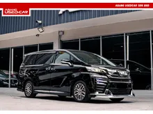 Toyota Vellfire 2.5 ZG MPV FACELIFT FULL BODYKIT MODELLISTA PILOT SEAT PANORAMIC SUNROOF POWER TAILGATE SLIDING DOOR PREMIUM FABRIC SEATS