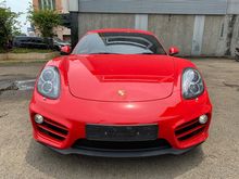 HARGA MURAH PORSCHE CAYMAN 2.7 PDK 2014 RED ON BEIGE