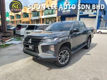 TRUE YEAR MADE 2023 Mitsubishi Triton 2.4 VGT PREMIUM Dual Cab 4X4 Pickup (A) ORIGINAL CONDITION EZ LOAN NO DEPO FREE WARANTY FOR 3 YEARS