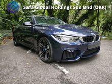 2017 BMW M4 3.0 Coupe (HARI RAYA SALES / CHEAPEST PRICE IN TOWN) FACELIFT /HARMAN HARDON /BUCKET SEATS /PADDLE SHIFT /19 INCH M FORGED WHEELS /UNREG
