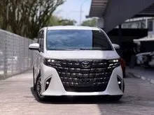 2024 Toyota Alphard 2.5 Z//NEW CAR CONDITION//Grade 6A//700KM ONLY//Side Step//360 Camera//Auto Parking//Free 8 Years Warranty+1st Service+Polish