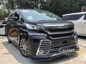 2015 Toyota Vellfire 2.5 Z G Edition MPV