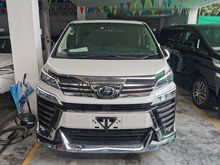 2018 Toyota Vellfire 3.5 ZAG NAPPA LEATHER MPV