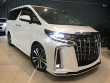 TOYOTA ALPHARD 2.5 SC Unreg 2018 Fully loaded