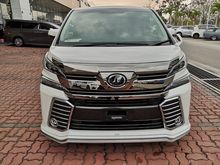 2015 Toyota Vellfire 2.5 Z G Edition MPV Bodykit