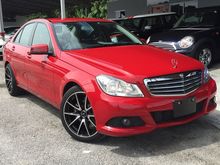 2013 Mercedes-Benz C180 SE 1.8 (UNREG)
