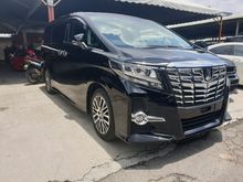2016 Toyota Alphard 2.5 G SC Unreg