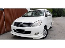 2011 Toyota Innova 2.0 MPV 1 Owner Car King 7 Seaters Bodykit