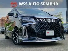 Toyota Vellfire 2.5 MPV Welcap Convert Alphard Facelift Full leather seat 3 LED