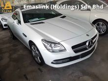 2014 Mercedes-Benz SLK200 1.8 Convertible Panaromic Roof Local AP Unreg (PRICE ZERO GST)