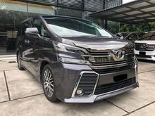 Toyota VELLFIRE 3.5 ZAG Tru Year Ori Mileage