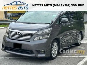 2011 Toyota Vellfire 2.4 Z Platinum MPV