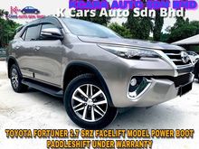 Toyota Fortuner 2.7 SRZ FACELIFT POWERBOOT PADDLESHIFT UNDER WARRANTY