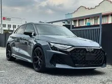 SONOS Sound System / Facelift Alcantara Flat Bottom Steering 2025 Audi RS3 2.5 Quattro SportBack Base Japan Spec Facelift Version
