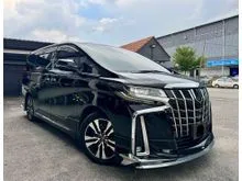 2019 Toyota Alphard 3.5 V6 (A) SC JBL 18 SPEAKER BSM SUNROOF ROOF MONITOR 360 CAMERA 46K+KM MODELISTA BODYKITS GOOD CONDITION USED