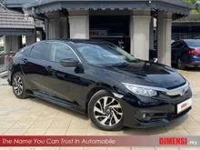 2016 Honda Civic 1.8 S i-VTEC Sedan