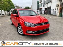 2016 Volkswagen Polo 1.6 Comfortline Hatchback LEATHER SEAT FACELIFT NEW DESIGN STEERING