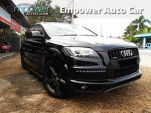 Audi Q7 3.0 (A) TDI S-LINE Quattro DIESEL 4WD POWER BOOT TFSI SUV