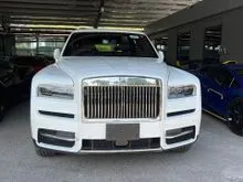 (Mileage 9k)2023 Rolls-Royce Cullinan 6.75 Ready Stock White Colour Japan Spec Orange Interior