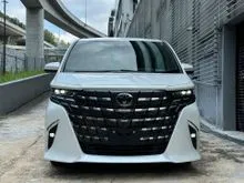 2024 Toyota Alphard 2.5 Z 7-Seater MPV , READY STOCK, LOW MILEAGE, 5A CAR