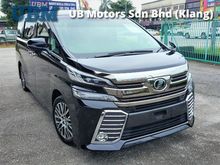 2015 Toyota Vellfire 2.5 Z G Edition - Crazy Crazy Sales - Actual Mileage - Geniune Spec - Tiptop Condition - KL AP - Many Units - Nov Biggest Sales