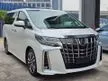 Recon 2018 Toyota Alphard 2.5 SC 3LED 4CAM JBL BSM DIM SUNROOF JPN UNREG