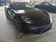 2018 Porsche 718 2.0L Boxster With PDLS Plus Headlamp,Sport Chrono,Sport Exhaust,Bose Sound System,GT Steering Wheel,911 Rims,Soft Top Red UK Spec