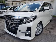 2016 Toyota Alphard 2.5 SA SUNROOF 7 SEATER UNREG