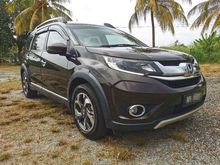 2017 Honda BR-V 1.5 AUTO V SPEC i-VTEC ENGINE/PUSH START/LEATHER SEAT/REVERSE CAMERA/ORI MILEAGE/FULL SERVICE HONDA/ORI CONDITION/LOW DOWN PAYMENT