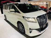2015/16 Toyota Alphard 3.5 G Extra Kit V6 GF Premium Edition MPV – 1 Year Warranty