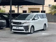 2021 Toyota Vellfire 2.5 Golden Eyes MPV
