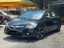 2009 Honda Civic 1.8 S Sedan / WARRANTY FREE / ENGINE SMOOTH / ANDRIORD PLAYER / FULL LEATHER SEAT / NO LEAKING / GOOD CONDITION / CAR KING