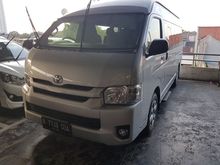 READY STOCK 2018 Toyota Hiace 2.5 Luxury Van