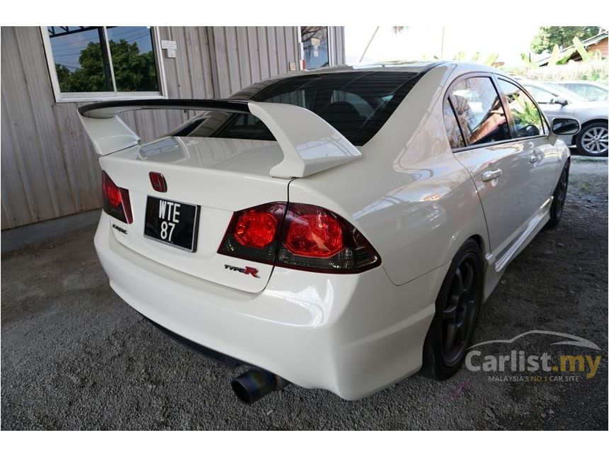 Honda Civic 2009 Type R 2.0 in Johor Manual Sedan White for RM 105,000 ...
