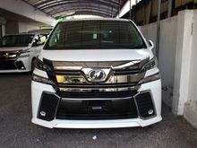 2015 Toyota Vellfire 2.5 Z G Edition MPV (A) UNREG