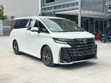 (GRADE 5A) 2025  TOYOTA VELLFIRE 2.4L (T) Z-PREMIUM FULL SPEC WITH JBL / 4WD / LIMITED UNIT