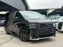 2025 Toyota Vellfire 2.4 Z Premier MPV JBL SIDE STEP DIM FULL UNREG 5A LOW MILEAGE ORI