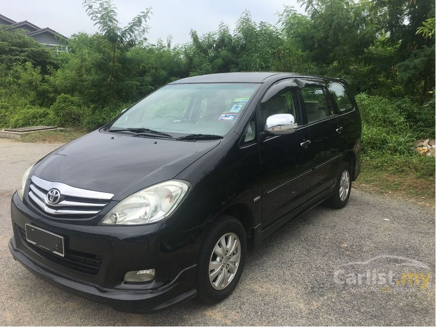 Toyota Innova 2010 G 2.0 in Pahang Automatic MPV Black for RM 57,500 ...