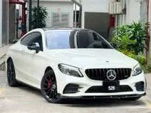 Mercedes Benz C180 1.6 AMG Coupe FullBodyKit ValvetronicExhaust 360Cam GT-Spoiler SunRoof BrownLeatherSeat OriginalPaint LowMileage