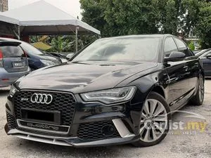 2013 Audi A6 2.0 TFSI Hybrid Sedan 86kM RS6 Kits Condition Very Good 1Owner Chinese 3 Digit Wilayah Plate