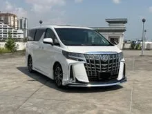 2020 Toyota Alphard 2.5 G S C Package MPV JBL/SUNROOF/360 CAMERA